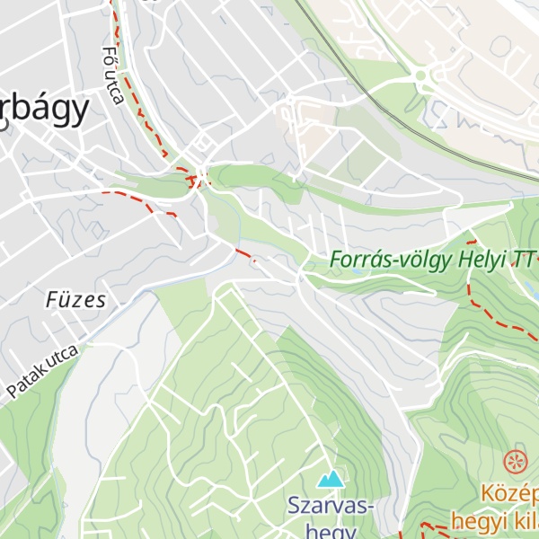 Map of Kerekdomb