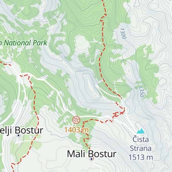 Map of Jezerski