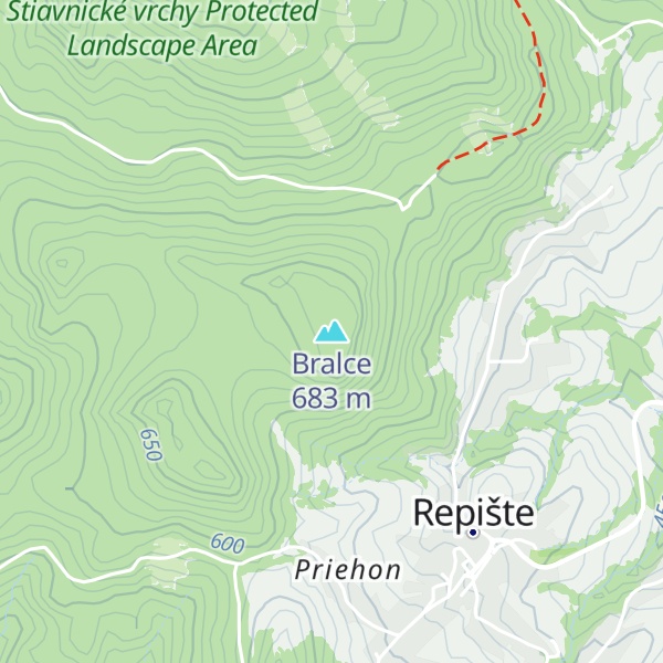 Map of Bralce
