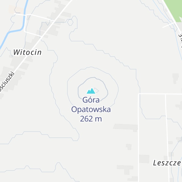Map of Góra Opatowska