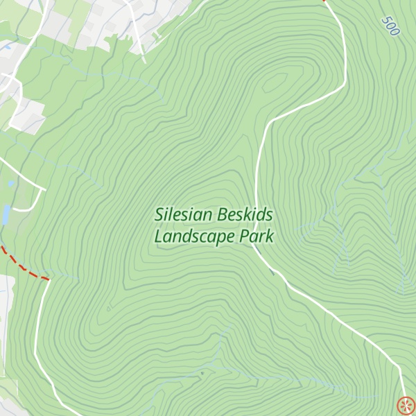 Map of Lipowski Groń