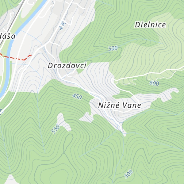 Map of Kaplnka Panny Márie