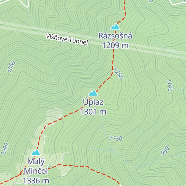Map of Úplaz