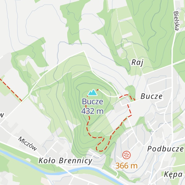 Map of Bucze