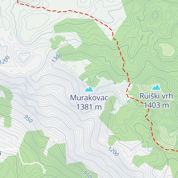 Map of Murakovac