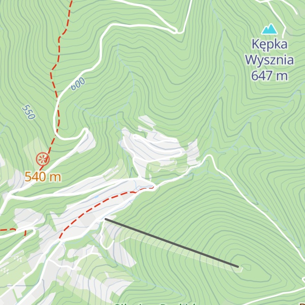 Map of Schronisko Młodzieżowe Wiecha