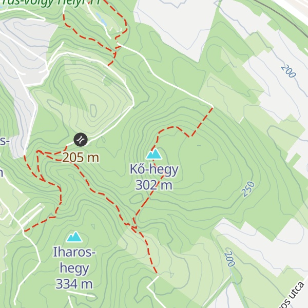 Map of Kő-hegy
