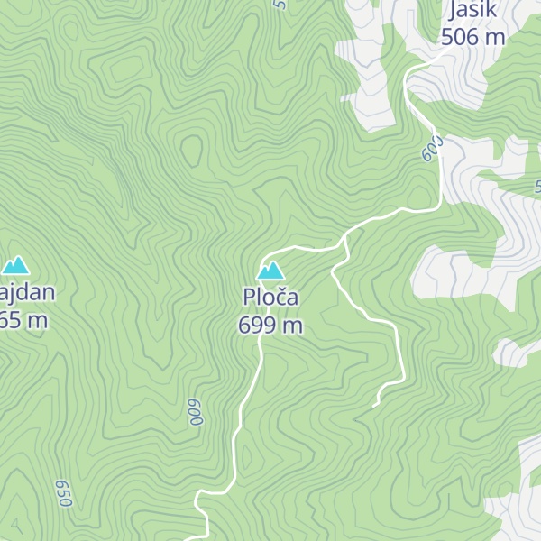 Map of Ploča
