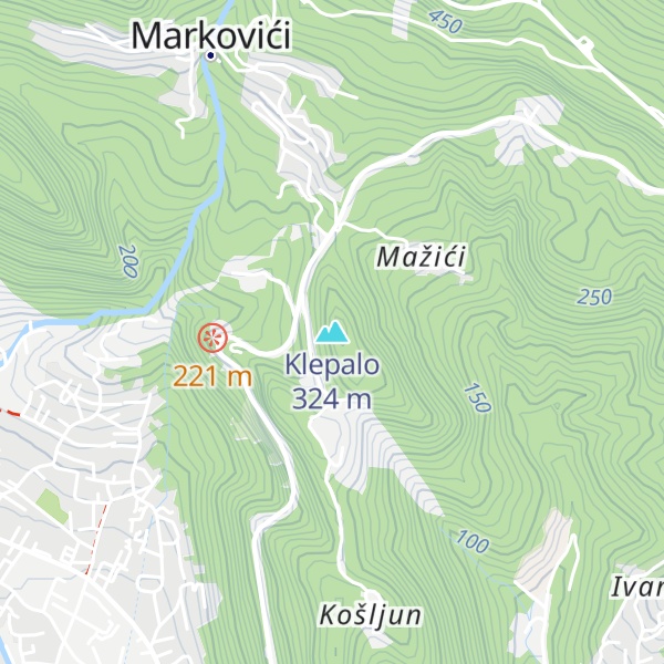 Map of Klepalo