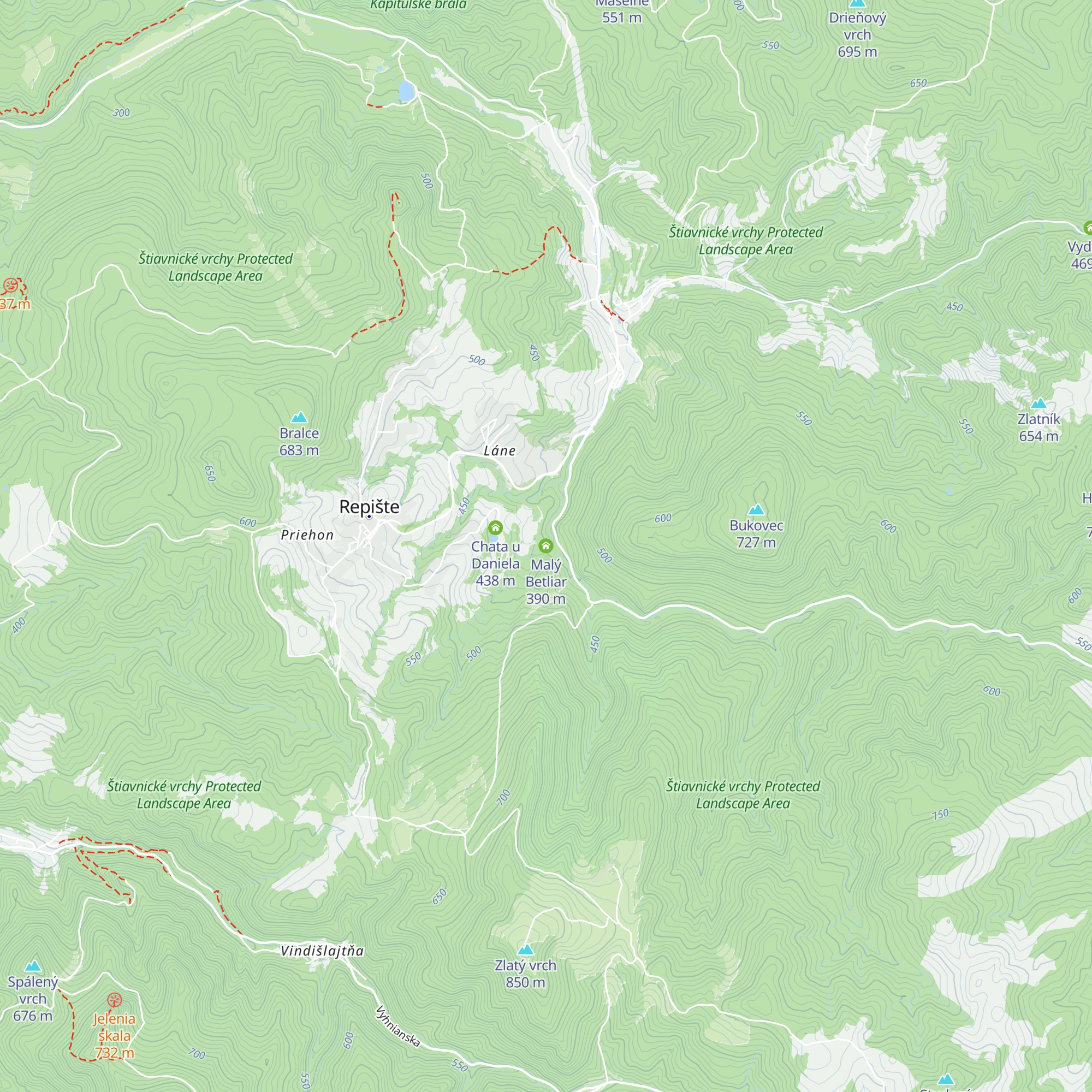 Malý Betliar map