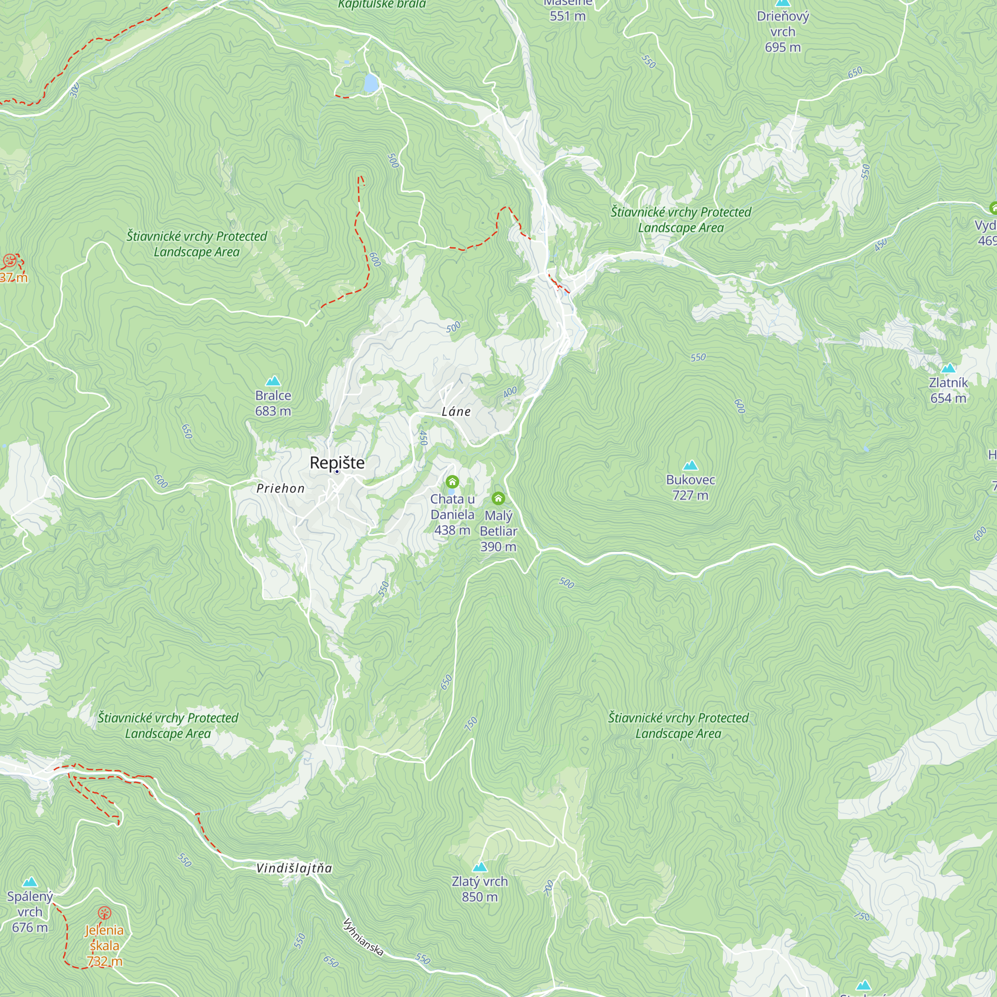 Malý Betliar map