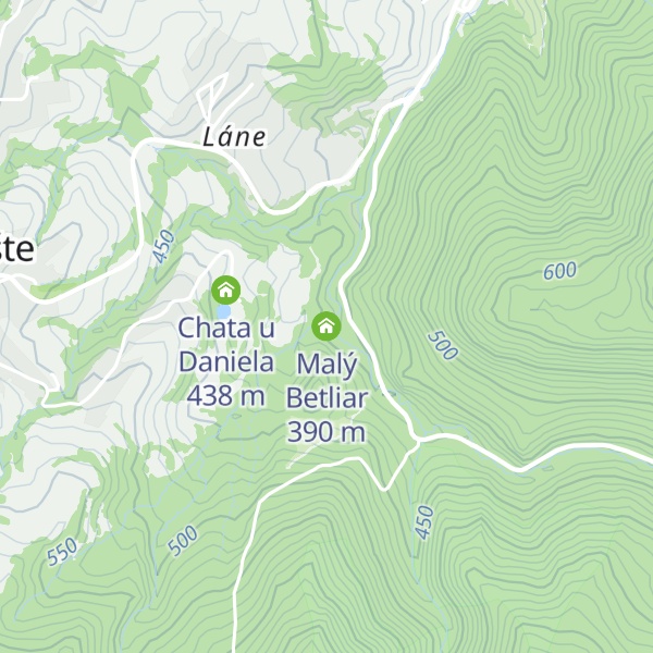 Map of Malý Betliar