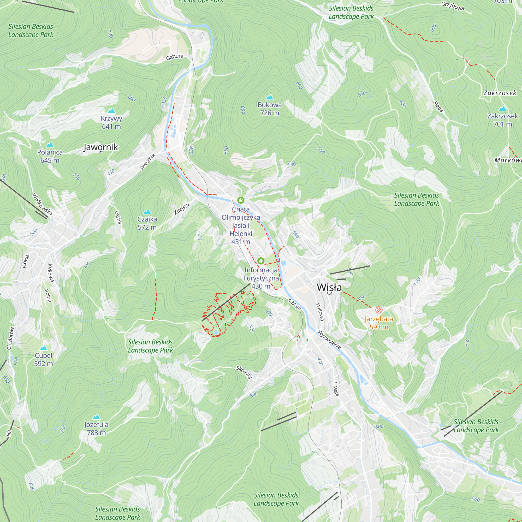 Informacja Turystyczna map