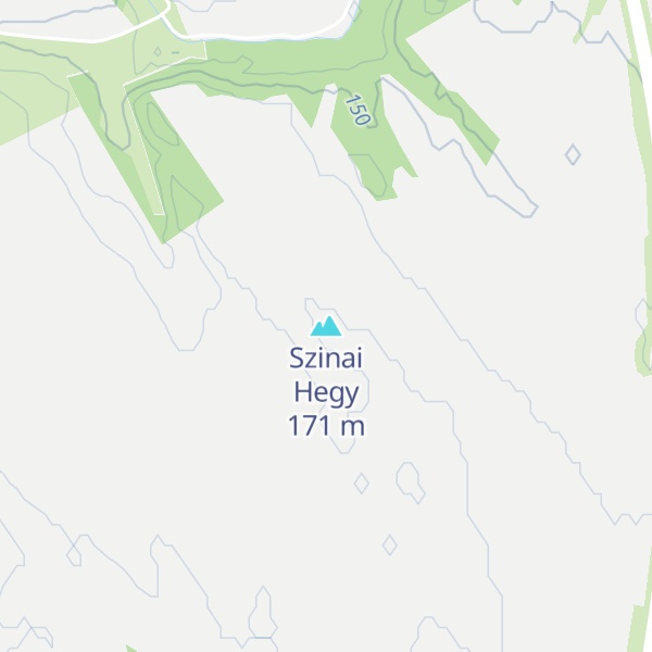 Map of Szinai Hegy