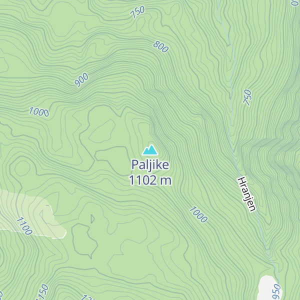 Map of Paljike