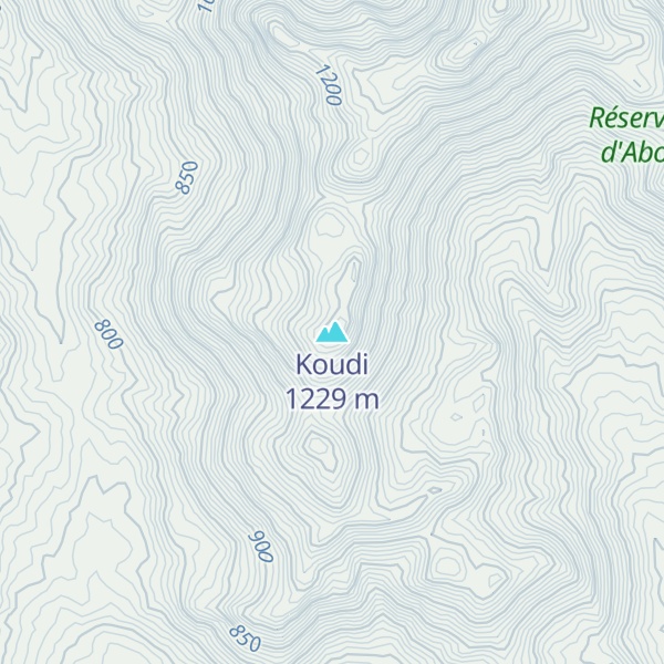Map of Koudi