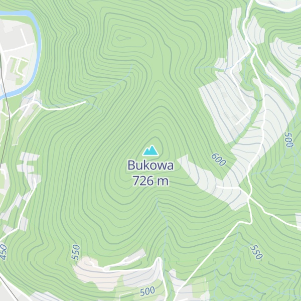 Map of Bukowa