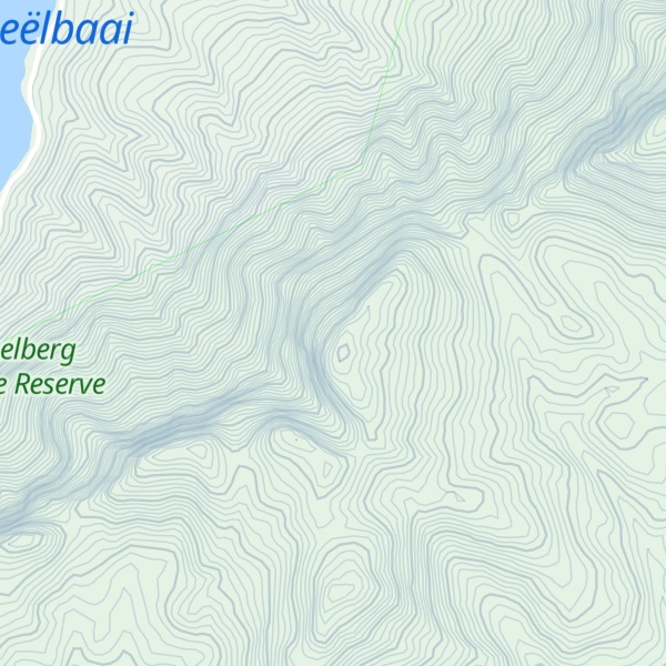 Map of Blousteenberg