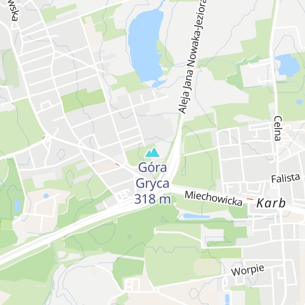 Map of Góra Gryca