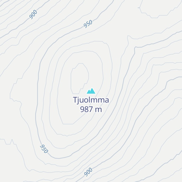Map of Tjuolmma