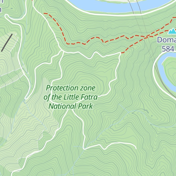 Map of Rakytie