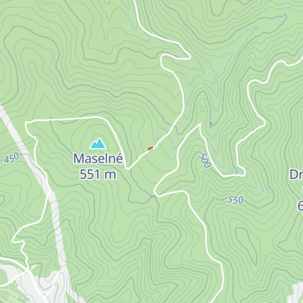 Map of Maselno