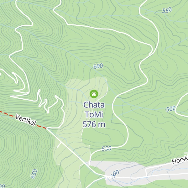 Map of Chata ToMi
