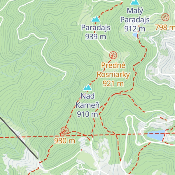 Map of Nad Kameň