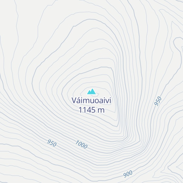 Map of Váimuoaivi