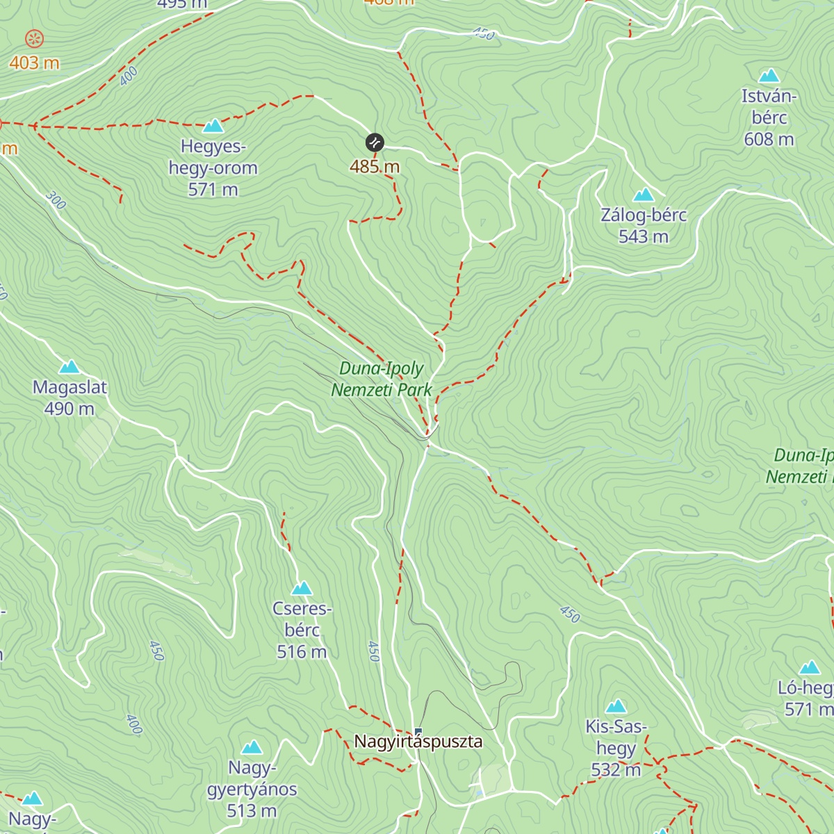 Toboz kulcsosház map