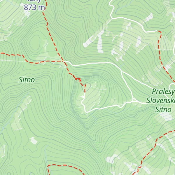 Map of Chata Andreja Kmeťa