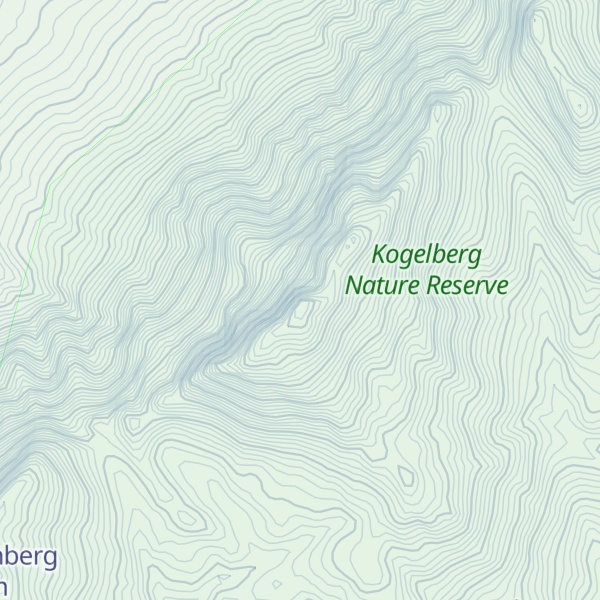 Map of Sanctuary Peak