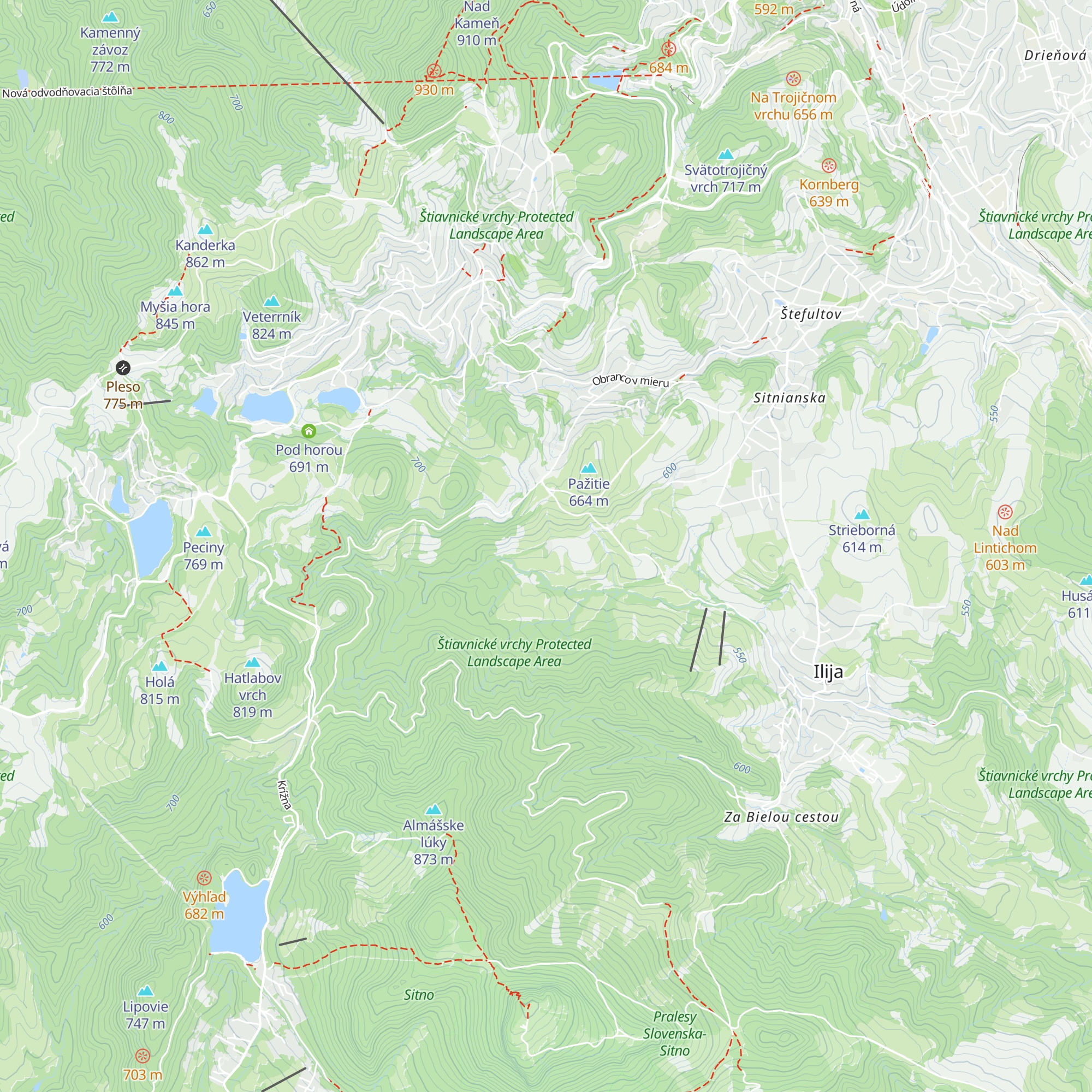 FARMA 5 - miesto reality show TV Markíza map