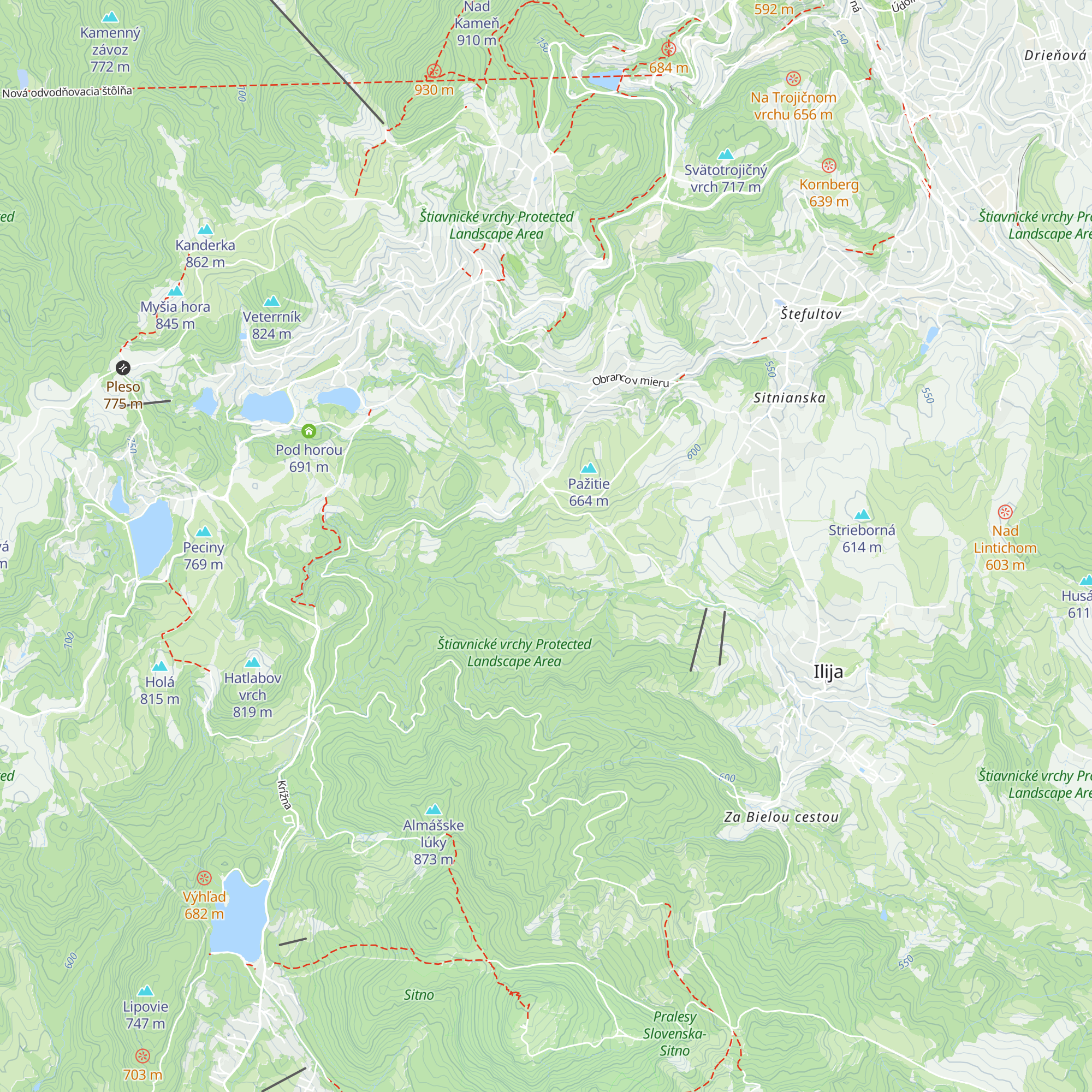 FARMA 5 - miesto reality show TV Markíza map