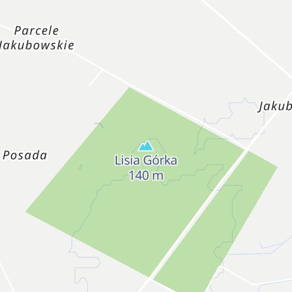 Map of Lisia Górka