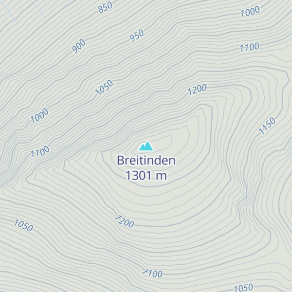 Map of Breitinden