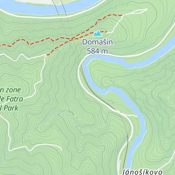 Map of ŽSR - stavadlo