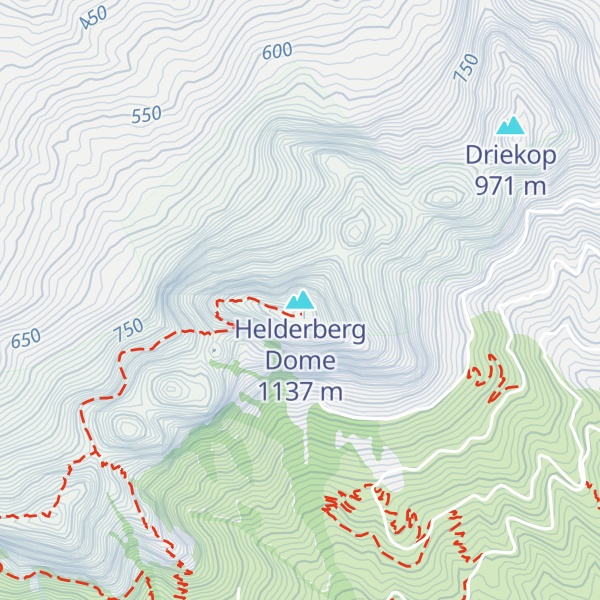 Map of Helderberg Dome