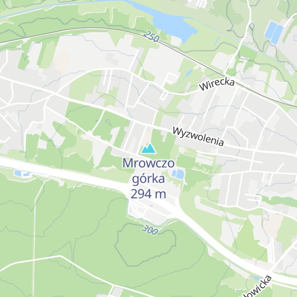 Map of Mrowczo górka