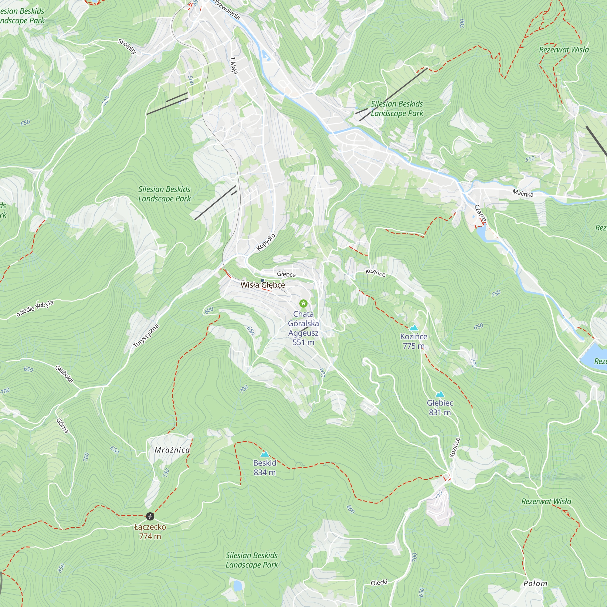 Chata Góralska Aggeusz map