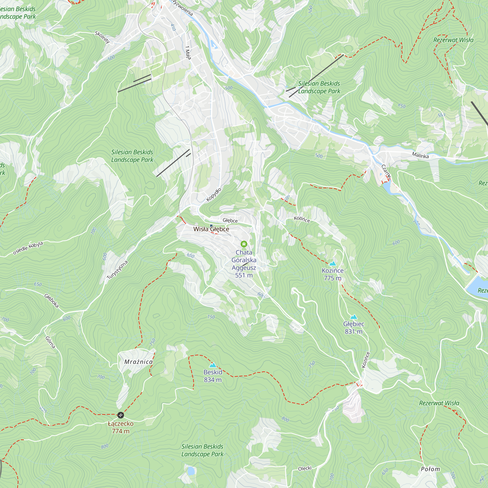 Chata Góralska Aggeusz map
