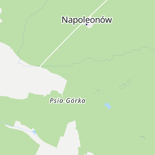 Map of Psia Górka 135.4 m