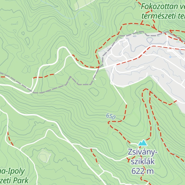 Map of Három-mező-tető