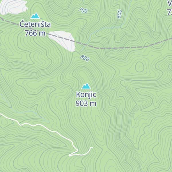Map of Konjic