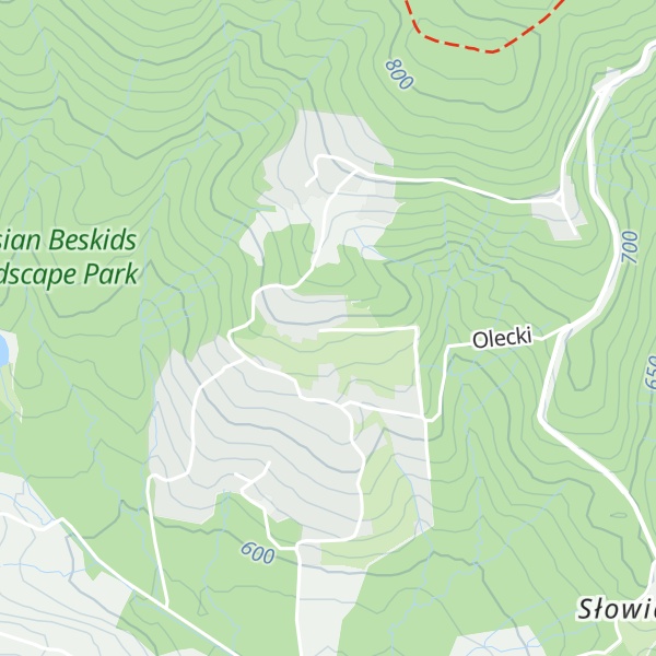 Map of Chata na Oleckach