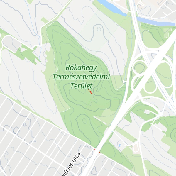 Map of Róka-hegy