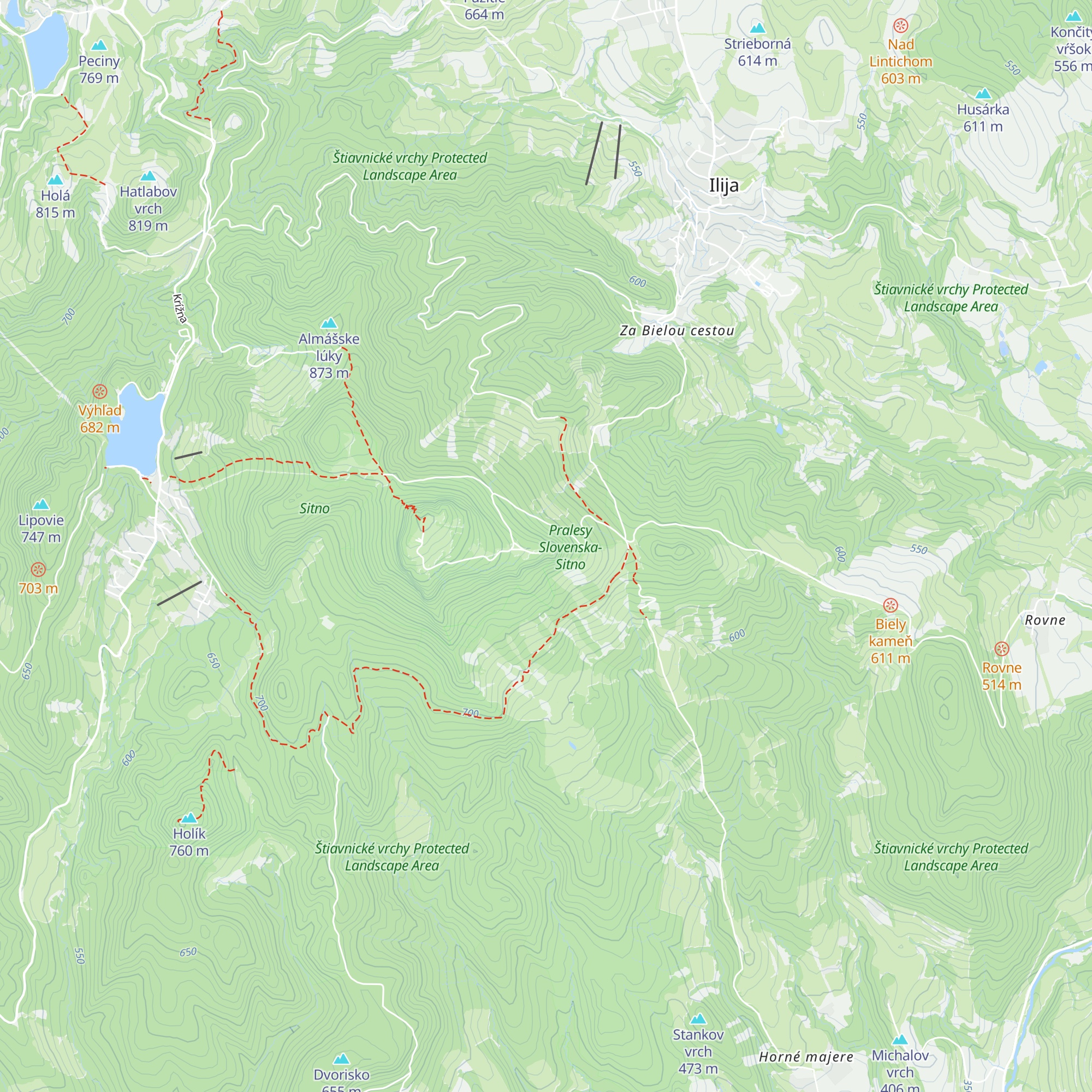 Správa pre opravu hradu map
