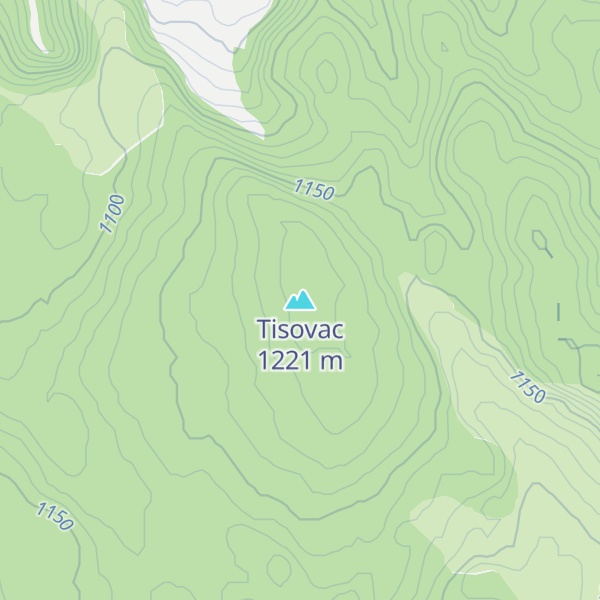 Map of Tisovac