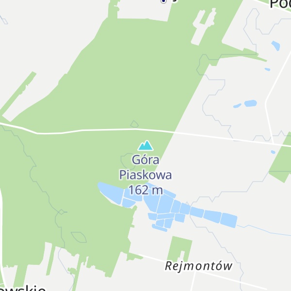 Map of Góra Piaskowa
