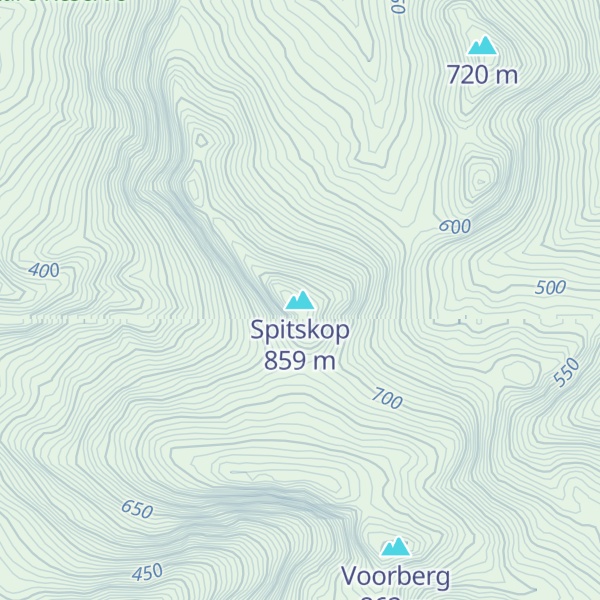Map of Spitskop